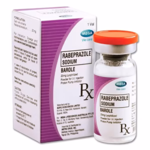 Barole (Rabeprazole) IV 20mg BAROLE (RABEPRAZOLE SODIUM20MG) INJECT