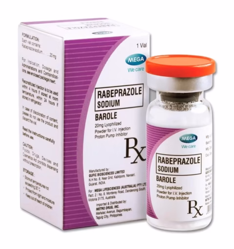 BAROLE (RABEPRAZOLE SODIUM20MG) INJECT