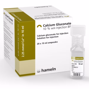 CALCIUM GLUCONATE INJ 1G/10ML X AMPOULE 10 AMPOULE