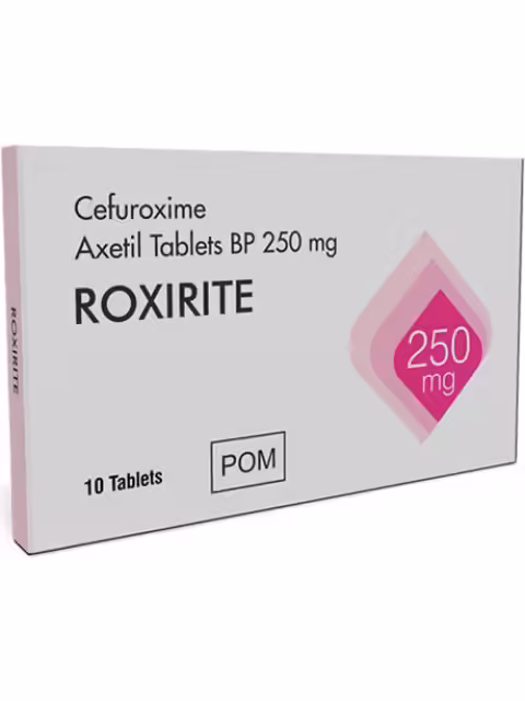 Roxirite Cefuroxime 250mg