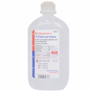 5% Dextrose Saline 5% Dextrose Saline x2 Pints