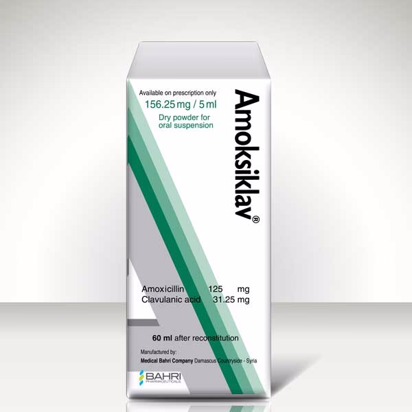 AMOKSIKLAV 156.25MG/5ML