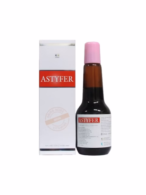 ASTYFER SYR 110ML (AMINO ACIDS/IRON/VITAMINS) X BOTTLE ONE BOTTLE