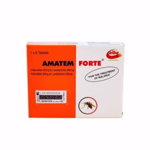 AMATEM FORTE 80-480 6TABS AMATEM FORTE 80/480 6TABS (ARTEMETHER /LUMEFANTRINE)