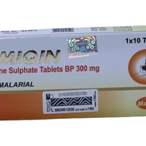 AMIQIN 300MG (QUININE SULPHATE) 10TABS Amaryl 2MG x1 Pack