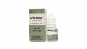 ANTALLERGE EYE DROP 10ML (ANTAZOLINE/TETRAHYDROZOLINE HCL) X 2 BOTTLE