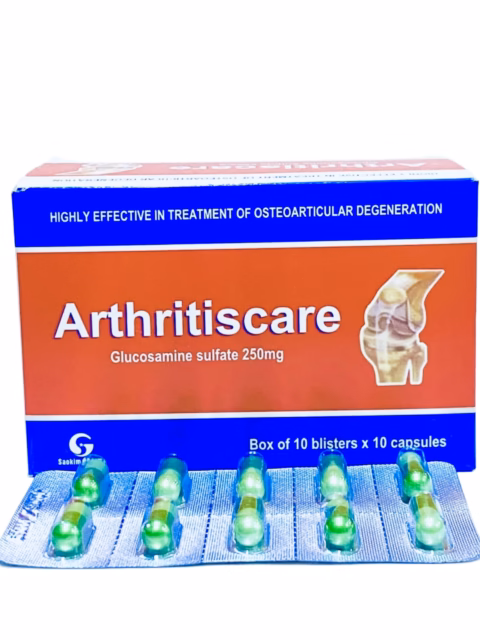 ARTHRITISCARE 250 MG X 100 - 10 Sachets