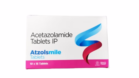 Acetazolamide 250mg x500