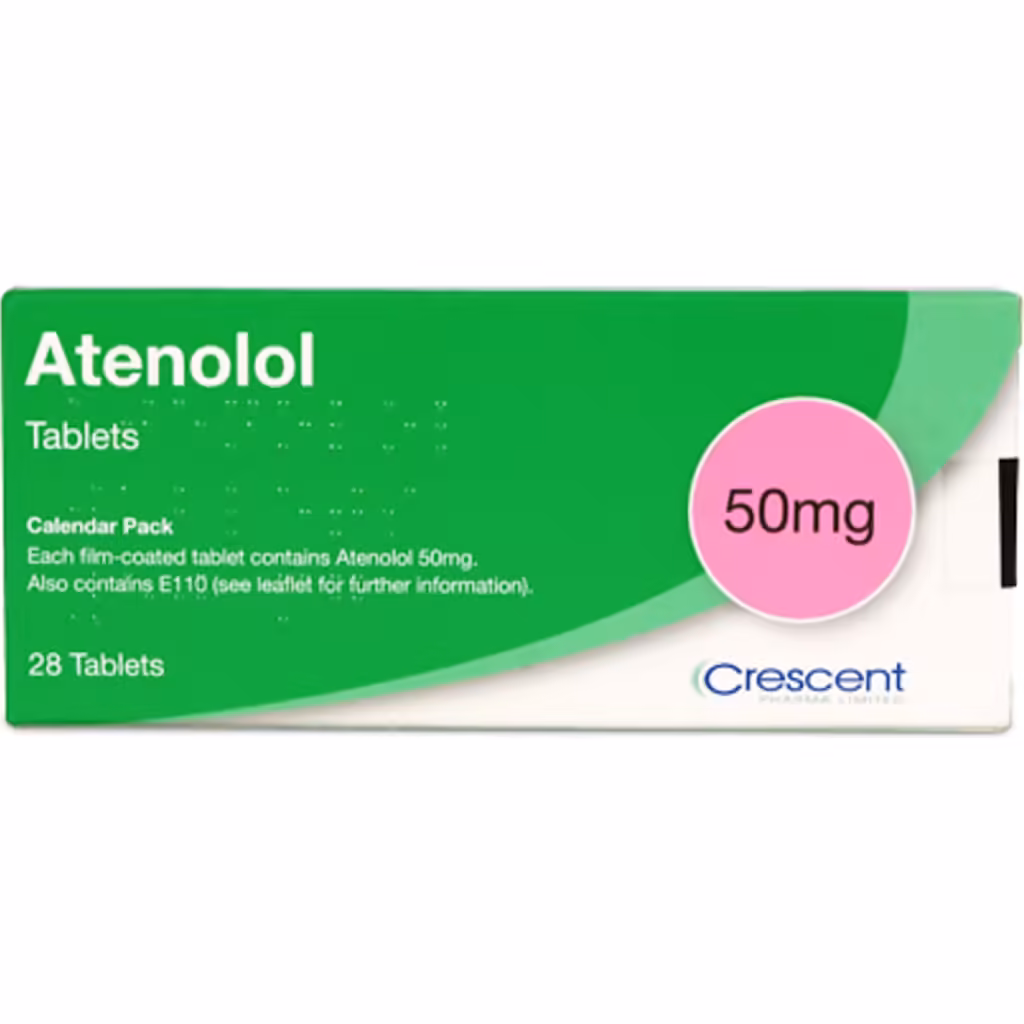 Atenolol 50mg Atenolol 50mg x1 Pack