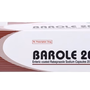 BAROLE 20MG (RABEPRAZOLE SODIUM)X10 CAP XSAT 3 SATCHETS
