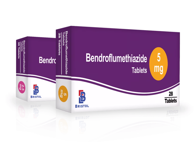 BENDROFLUMETHIAZIDE 5MG x 2 Sachets