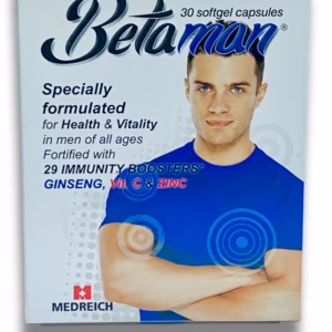 BETAMAN (VITAMINS+MINERALS) 30CAPS X PKT 1PKT BETAMAN (VITAMINS+MINERALS) 30CAPS X PKT 1PKT