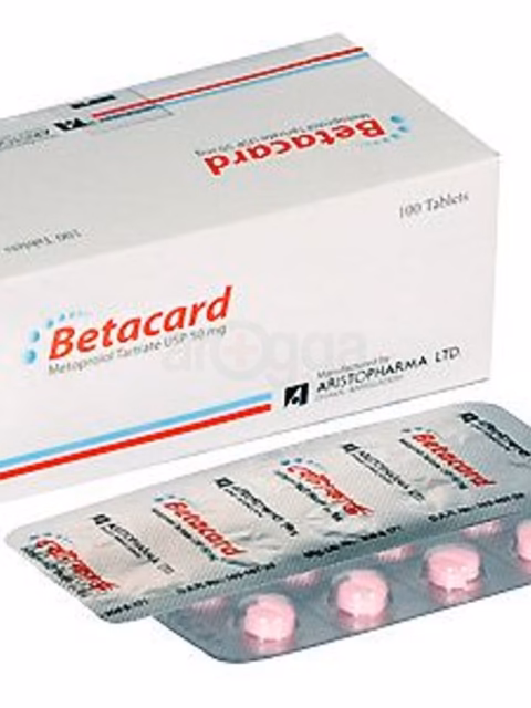 Betacard 50mg x1 Pack