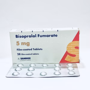 Bisoprolol 5mg (Sandoz) Bisoprolol 5mg (Sandoz) - 28 tabs
