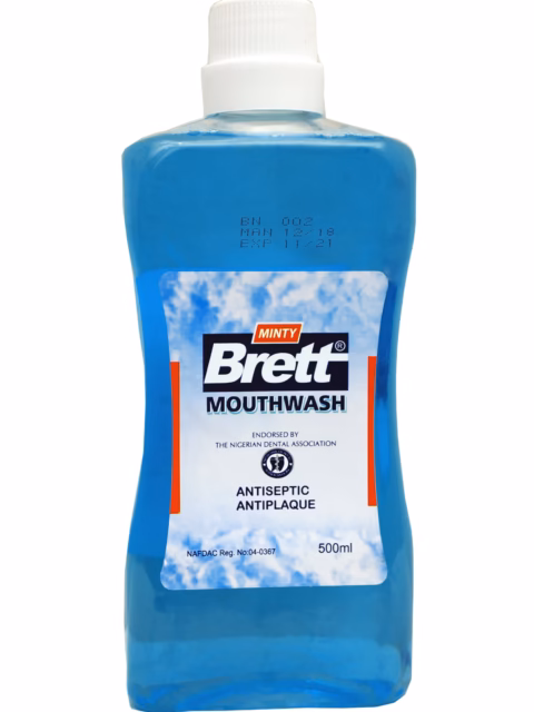 Brett Mouth Wash x2