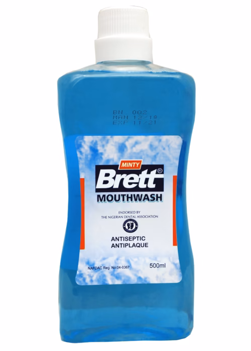 Brett Mouth Wash x2