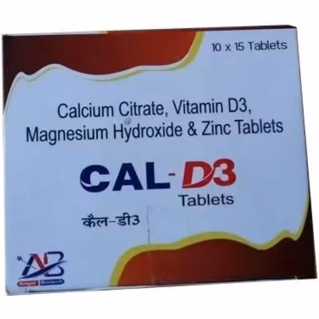 CAL D3 (CALCIUM,VITD3) 30TAB XPKT 2 PACKETS