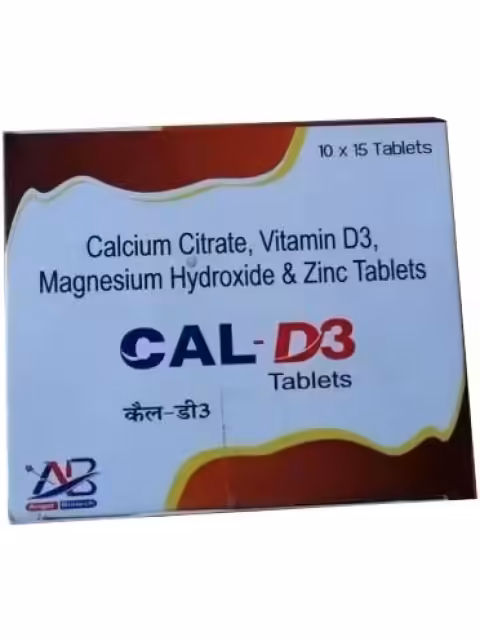 CAL D3 (CALCIUM,VITD3) 30TAB XPKT 1 BOX(10 PACKS)