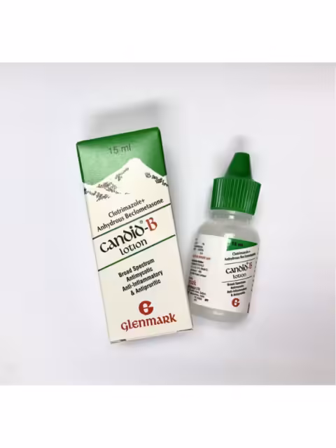 CANDID B LOTION (CLOTRIMAZOLE) 15ML XBOTTLE 2 PIECES