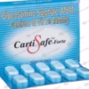 CARTISAFE FORTE (GLUCOSAMINE, CALCIUM,VIT D3) 10TAB XSAT 3 SACHETS
