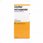 CATAFLAM SUSP (DICLOFENAC SODIUM)120ML XBOTTLE 1 BOTTLE