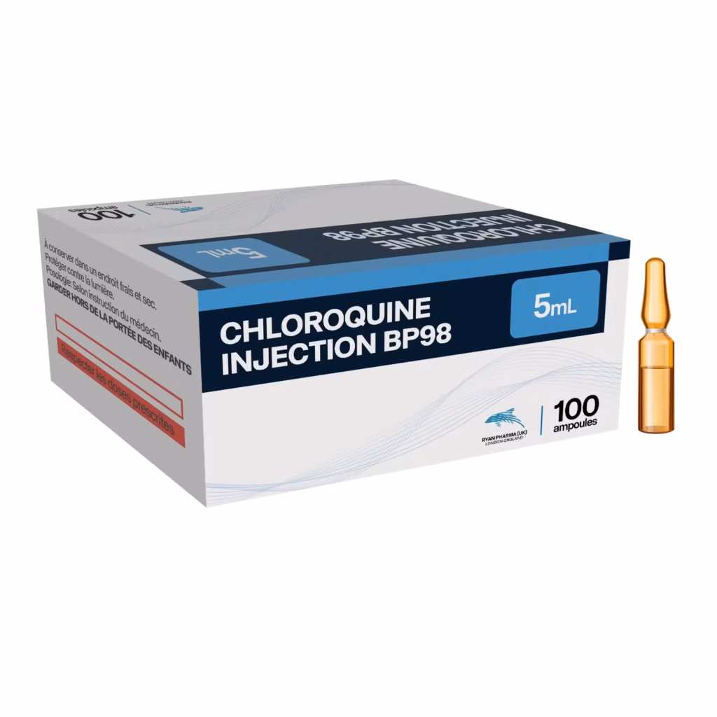 CHLOROQUINE 5ML INJECT CHLOROQUINE 5ML INJECT X ONE AMPOULE 10 AMPOULES