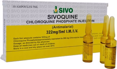 CHLOROQUINE INJ 332.5MG/5ML X AMPOULE 100 AMPOULES