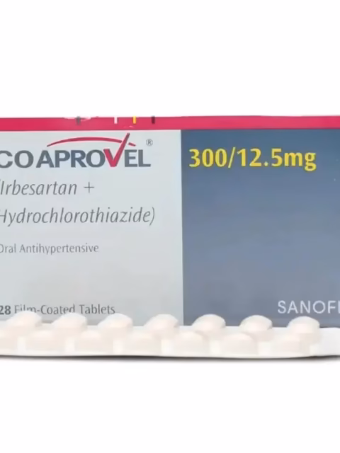 CO-APROVEL TAB 300MG/12.5MG x 2 sachets