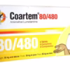 COARTEM DS 80/480 (ARTEMETHER/LUMEFANTRINE) 6TABS X PKT ONE PACKET