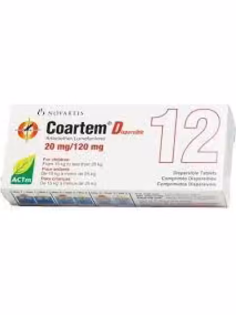 S COARTEM X 12 (ARTEMETHER/LUMEFANTRINE) X PKT ONE PKT