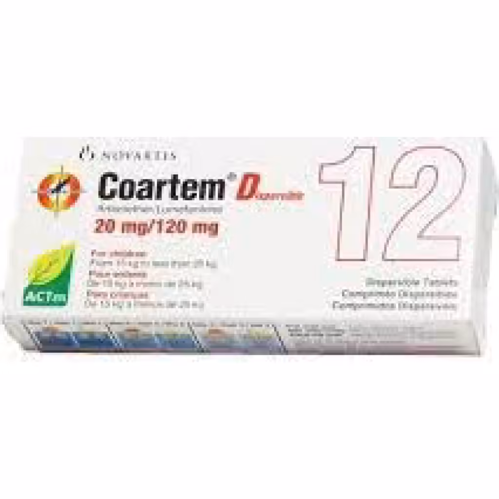 COARTEM X 12 (ARTEMETHER/LUMEFANTRINE) X PKT 40 PKS