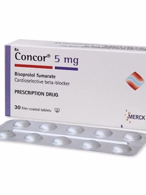 CONCOR 5MG X 30 - 3 sachets