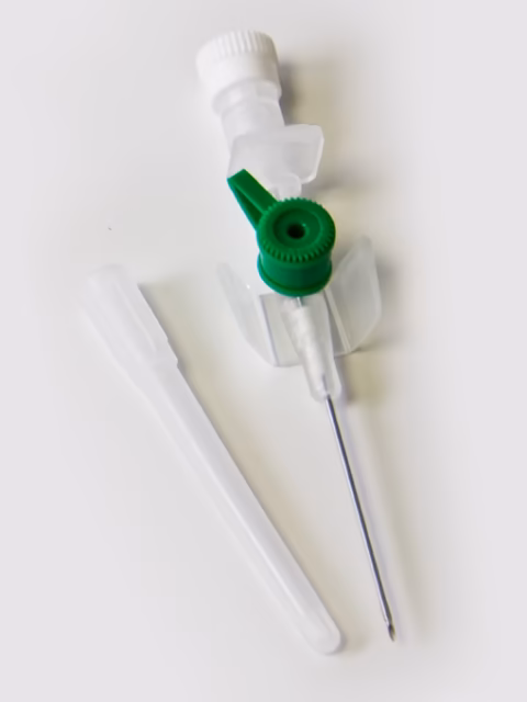 Cannulla 18G Size Green x5 Pieces