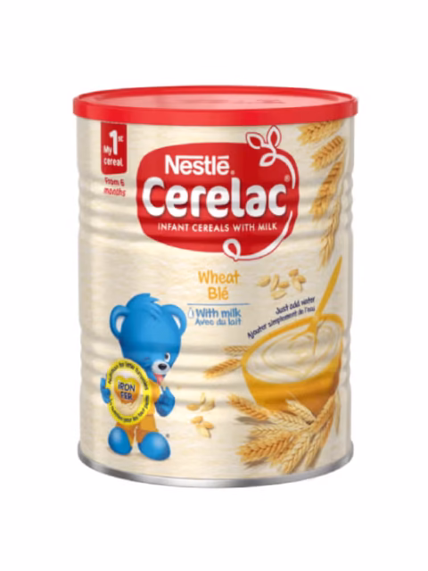 Cerelac wheat milk 400g 2 tins