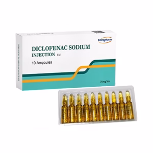 DICLOFENAC INJECTION 75MG/3MLS X ONE AMPOULE X 100 AMPS