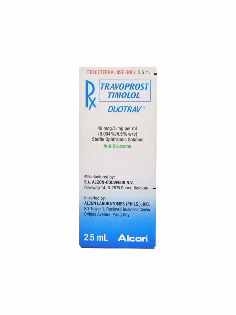 Duotrav eye/drop 2.5ml