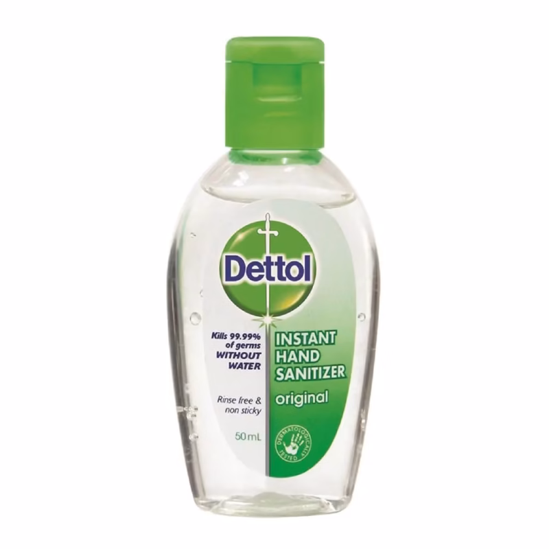 Dettol Hand Sanitizer 50mls Dettol Hand Sanitizer 50mls 2 bottles