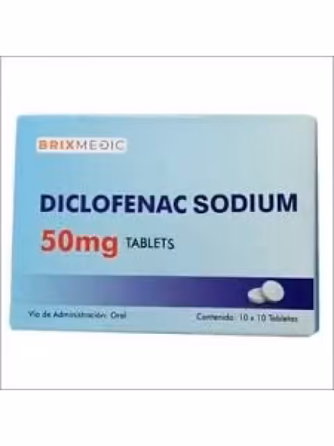 Diclofenac Sodium 50mg 10 Sachets