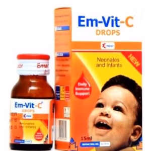 EM-VIT C DROPS 15ML (VITAMIN C) X BOTTLE 2 BOTTLES EM-VIT C DROPS 15ML (VITAMIN C) X BOTTLE 2 BOTTLES