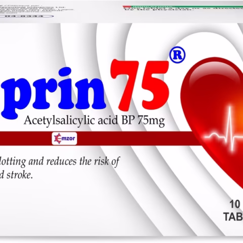 EMPRIN (ACETYLSALICYCLIC ACID 75MG ) X1 PK