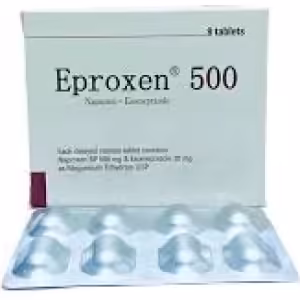 EPROXEN (NAPROXEN 500MG & ESOMEPRAZOLE 20MG EPROXEN (NAPROXEN 500MG & ESOMEPRAZOLE 20MG XSACHETS 4 SACHET