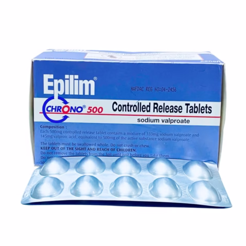 Epilim 500mg tab x10 Sachets