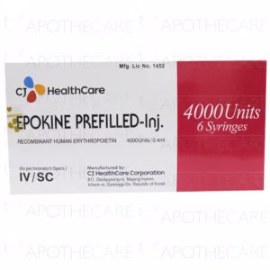 Epokine inj 4000IU Asomex 5 Satchet x1 Pack