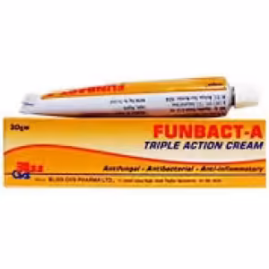 FUNBACT A (TRIPPLE ACTION) 30G X TUBE 2 TUBES