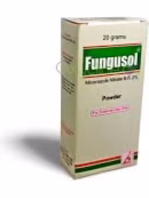 FUNGUSOL POWDER 2%(MICONAZOLE NITRATE)1 XBOTTLE 2 PACKS