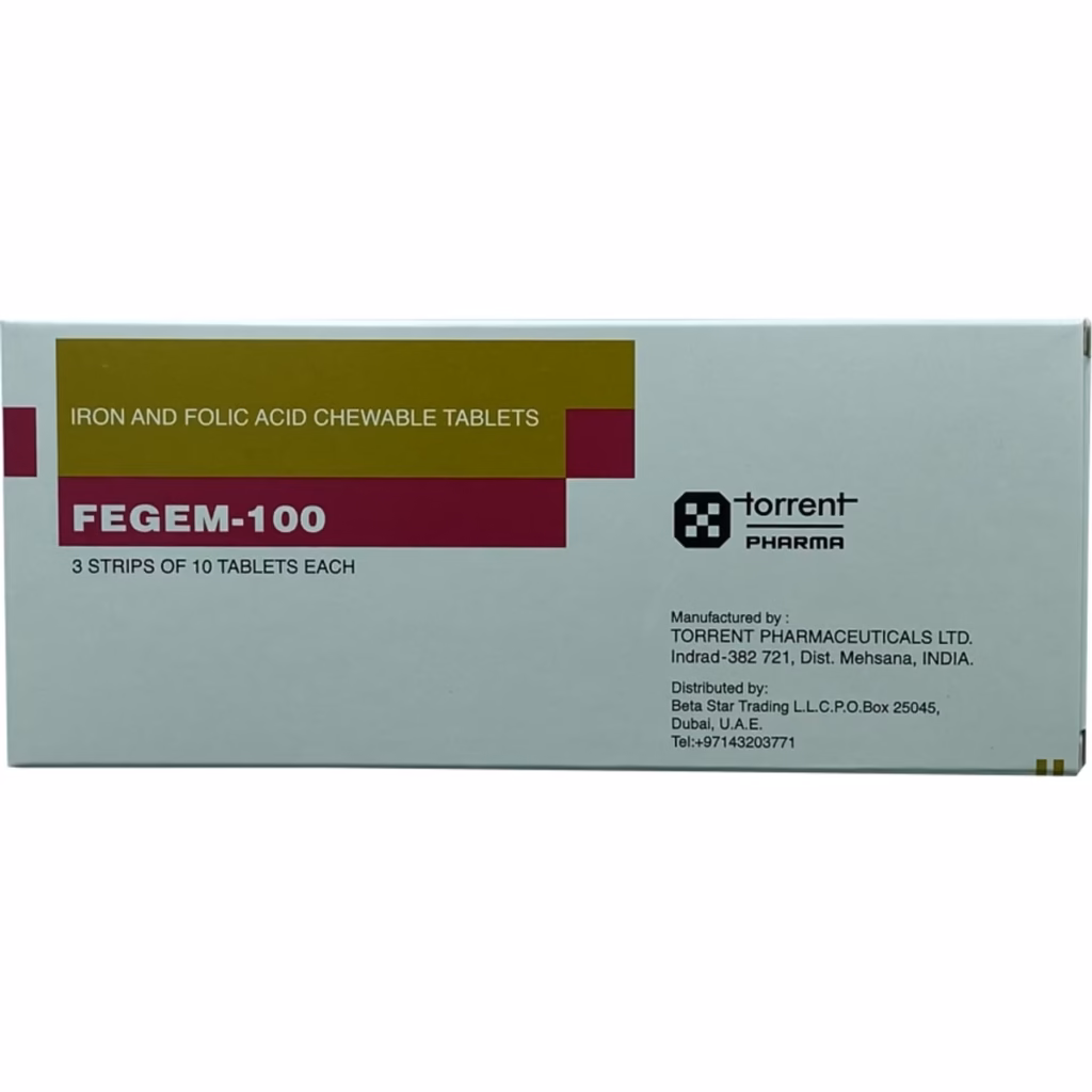 Fegem Tab x1 Pack (3 Satchet)