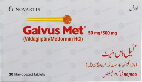 GALVUS MET 50/500 X 10 - 6 sachets