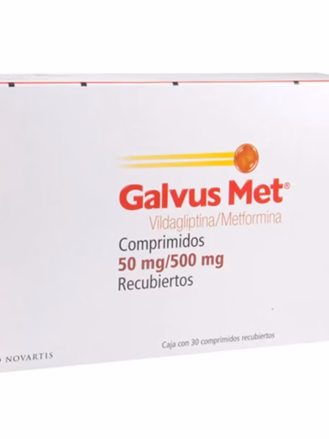 GALVUSMET 50/1000MG (VILDAGLIPTIN+METFORMIN) 10TABS X SACHET 6 SATCHETS