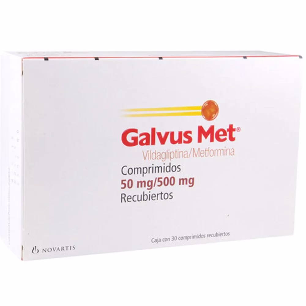 GALVUSMET 50/1000MG (VILDAGLIPTIN+METFORMIN) 10TABS X SACHET 6 SATCHETS