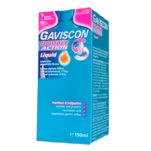 GAVISCON DOUBLE ACTION 150ML G-ORAL PLUS (ORS WITH ZINC) x2 packs